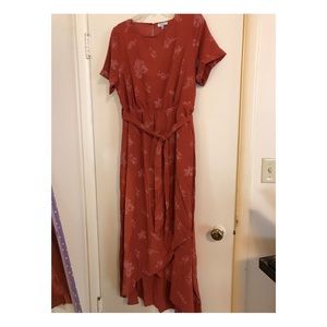 Augustine Floral Maxi Dress Size Large